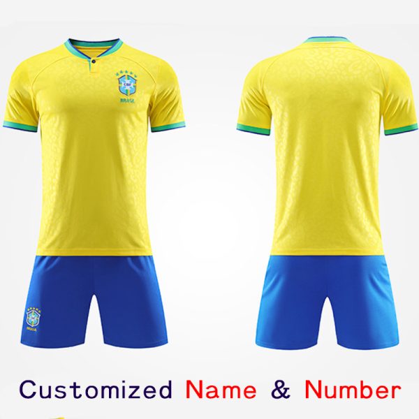 2022 World Cup Jersey Brazil  Home