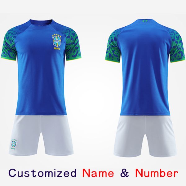 2022 World Cup Jersey Brazil  Away
