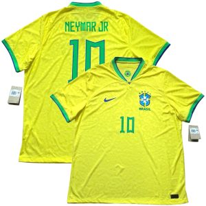 2022/23 Brazil Authentic Home Jersey #10 Neymar Jr Player Issue Kit