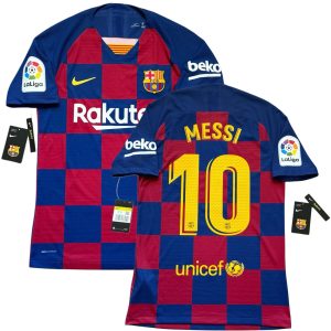 2019/20 Barcelona Authentic Home Jersey #10 Messi