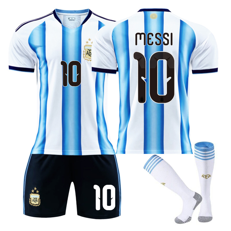 2026 Argentina Home Jersey #10 Messi World Cup 3 STAR Kit